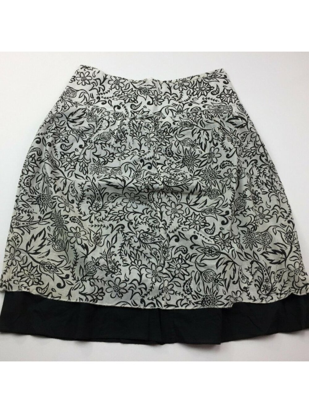 Element Women's White Skirt Floral Work Office Sm